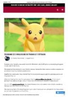 Speedrunner sets world record for Pokemon Let’s GO Pikachu – GameByte